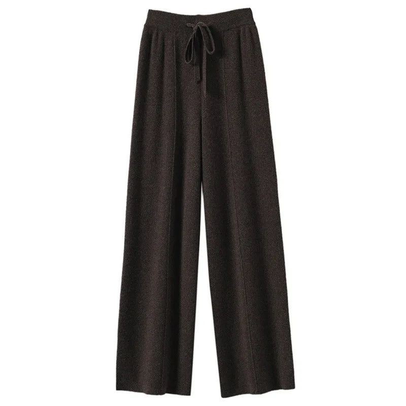 Pantalones de cintura alta para mujer
