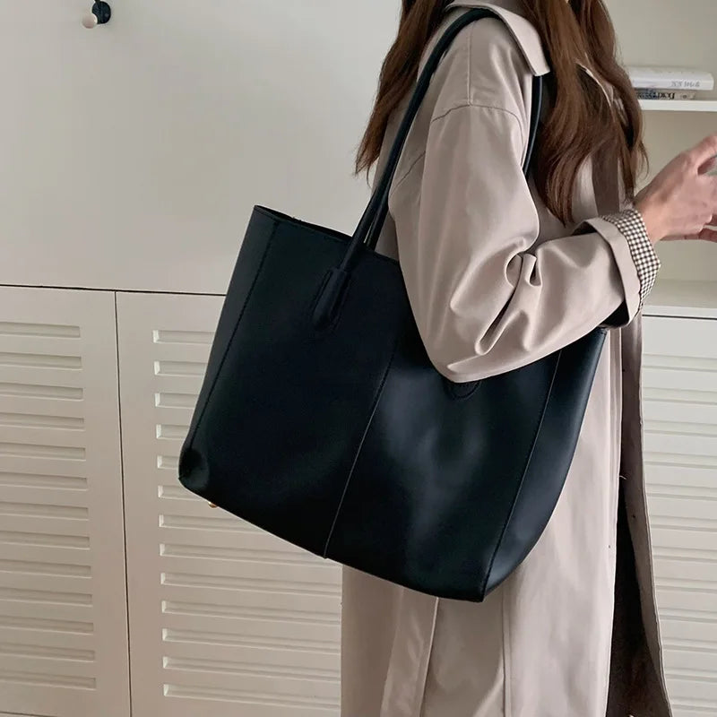 Bolsa de mano vintage de gran capac
