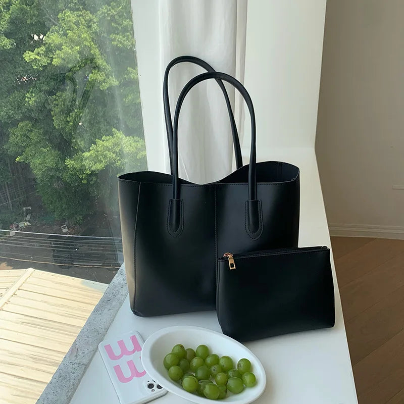 Bolsa de mano vintage de gran capac
