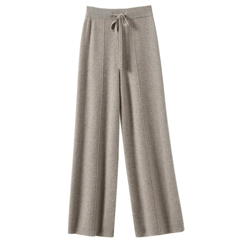 Pantalones de cintura alta para mujer