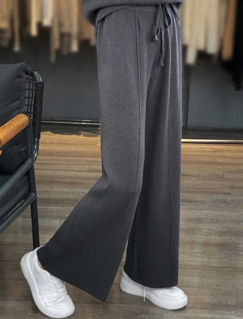 Pantalones de cintura alta para mujer