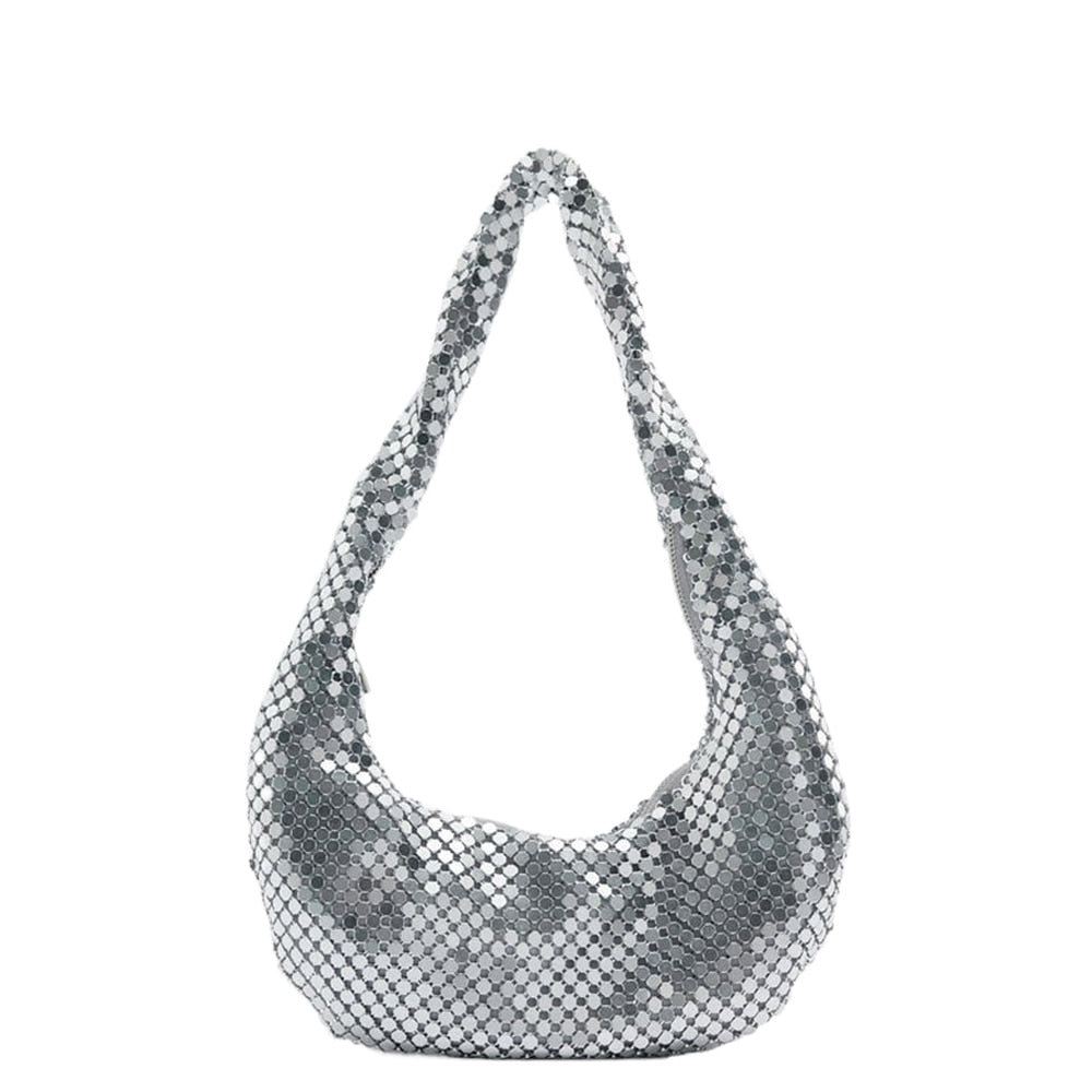 Bolso de diamantes de imitación Lara Hobo