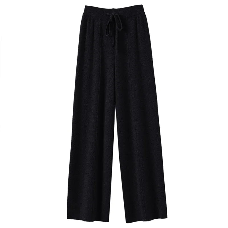 Pantalones de cintura alta para mujer