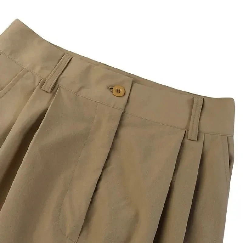 Pantalones de pierna ancha